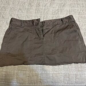 MINI low waist cargo skirt